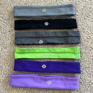 Assortment of Lululemon Headbands